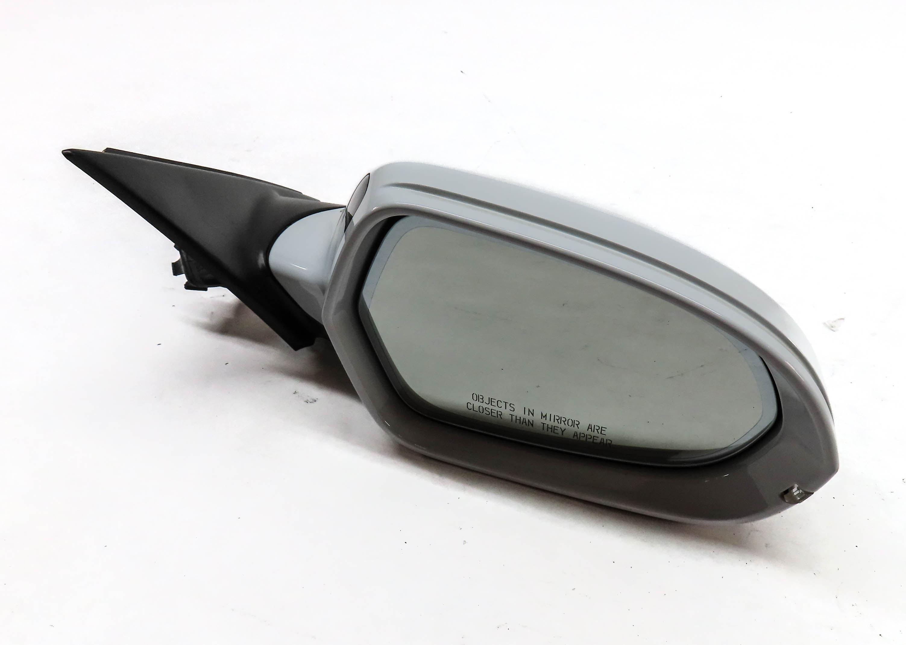 12-13 AUDI A6 (C7) RIGHT P-FOLD HEAT MEMORY BLIND SPOT DOOR MIRROR(White) — exact item pictured